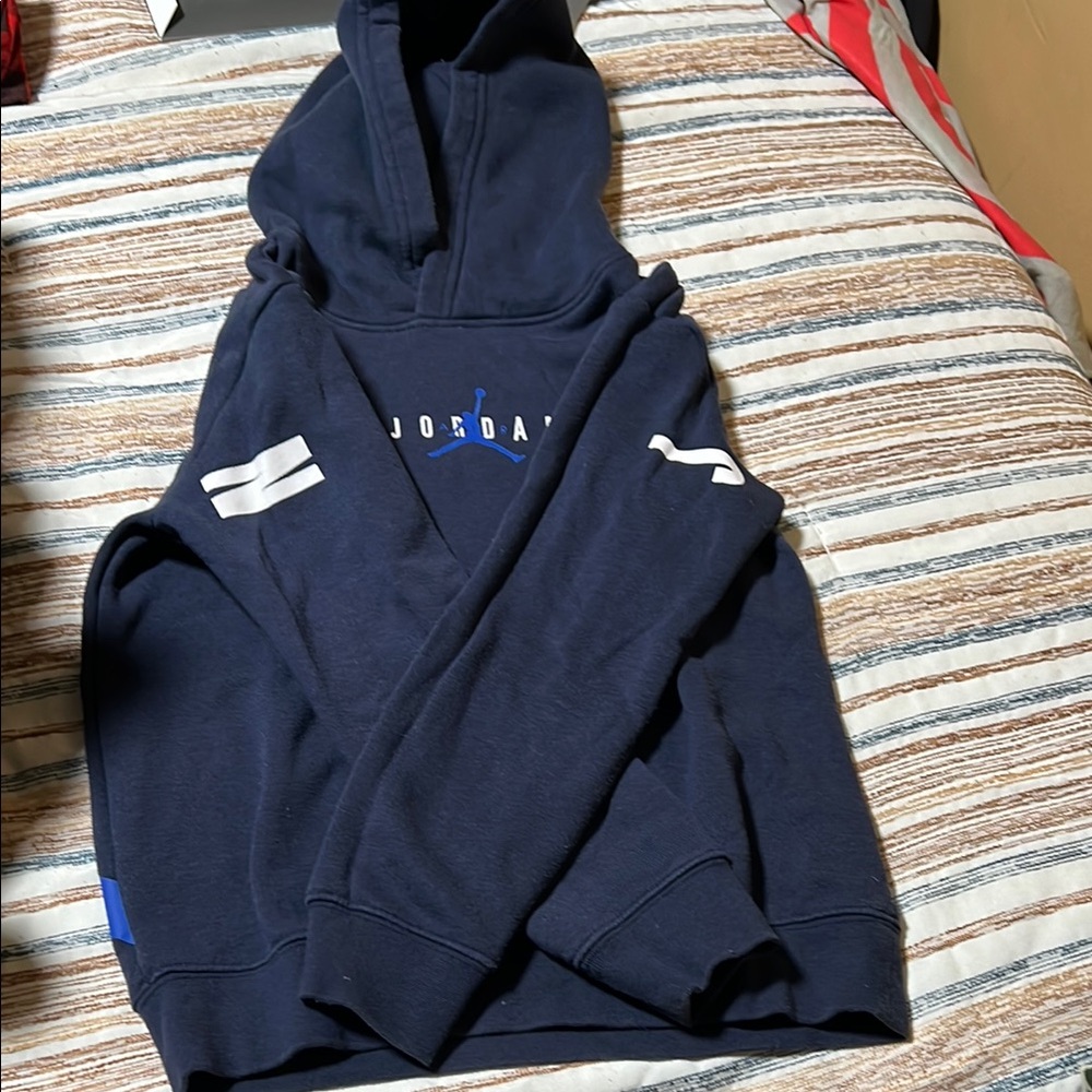 Jordan Navy Blue Kids Hoodie